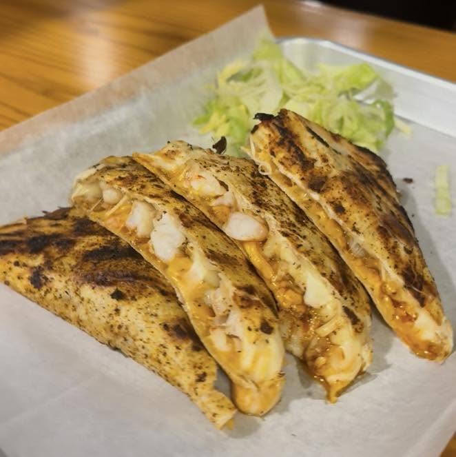 Chicken quesadilla at Shots Bar & Grille Farmington Hills