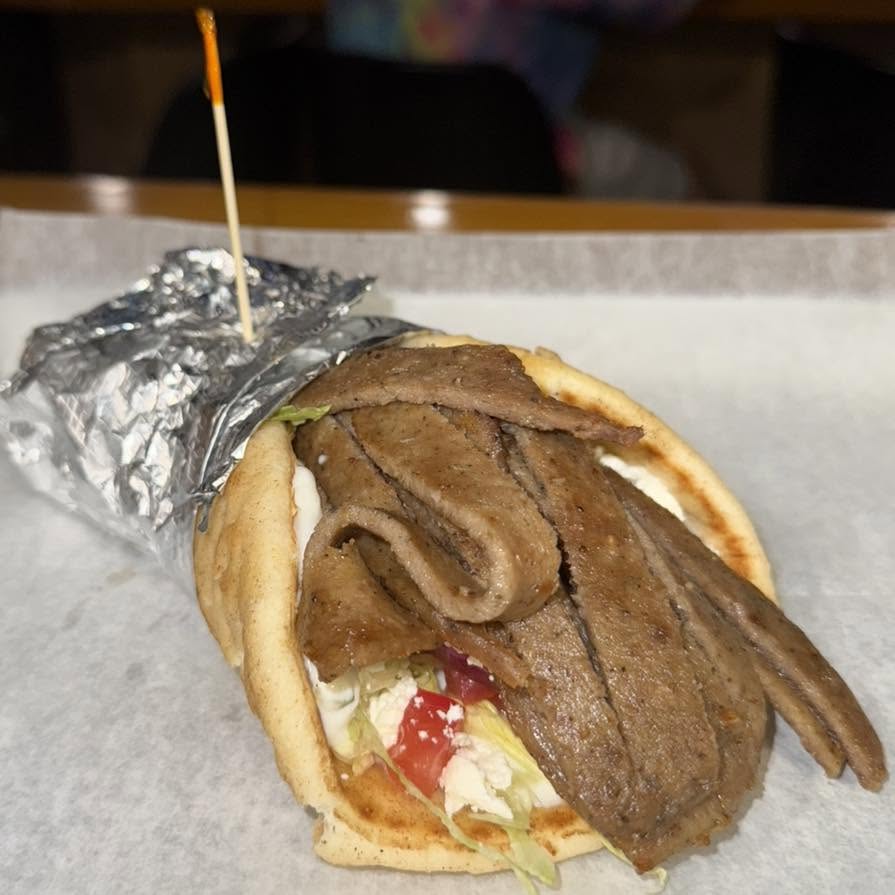 Gyro served at Shots Bar & Grille Farmington Hills